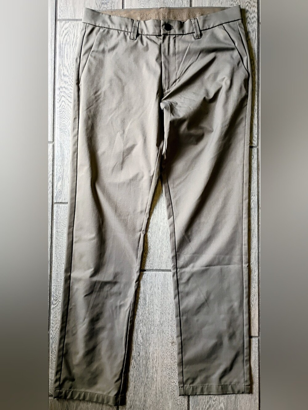 English Laundry Men's Chinos in Taupe